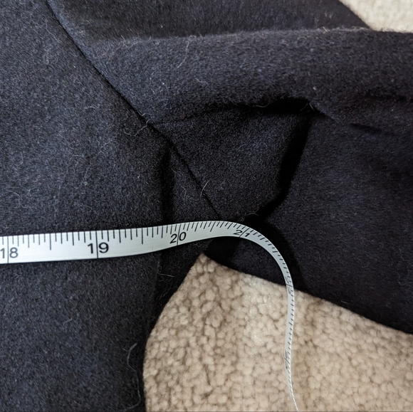 GUC Black Alfred Sung Dress Coat - Picture 3 of 6